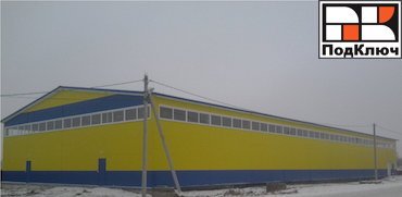 Строительство каркасного здания складского назначения, г.Ряжск